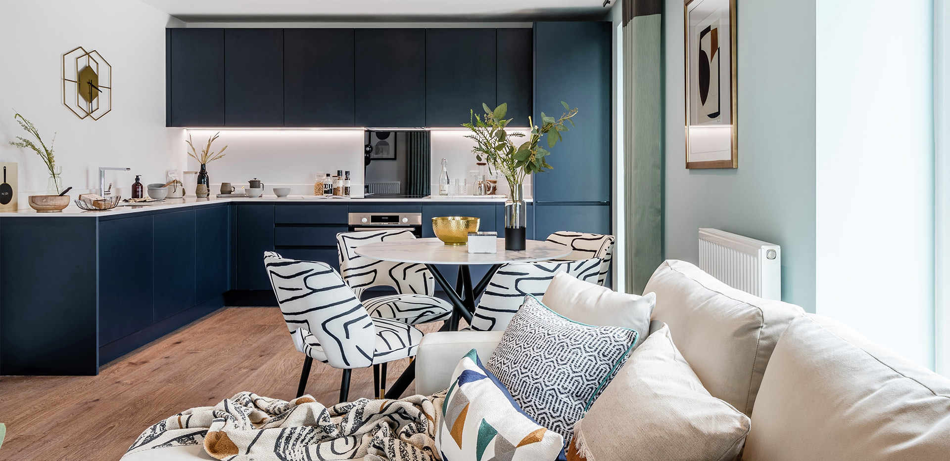 St William, The Arches, Two Bedroom Showhome A43, Kitchen / Dining