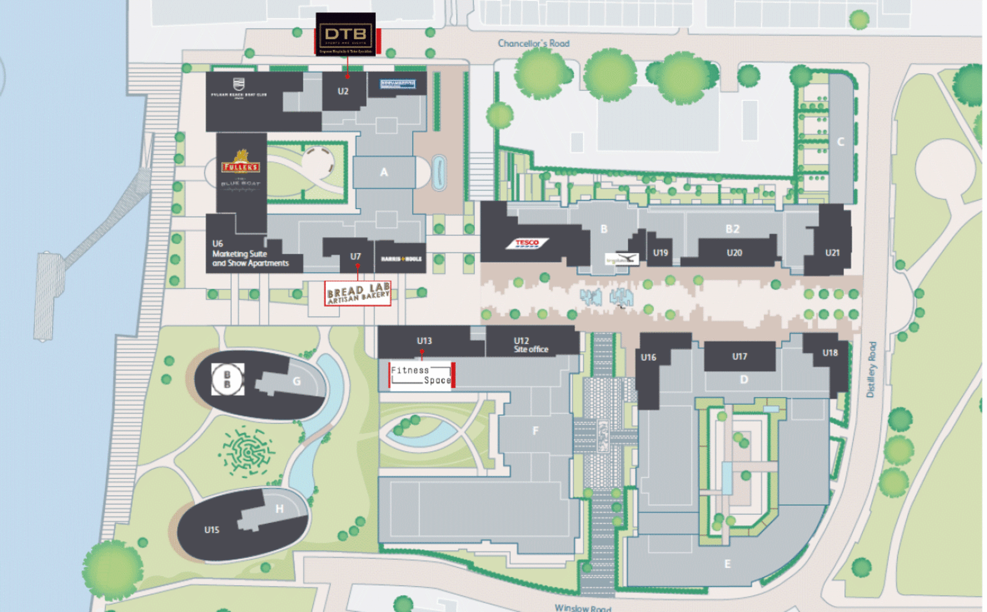 Commercial Units For Sale in Fulham Reach Berkeley Group