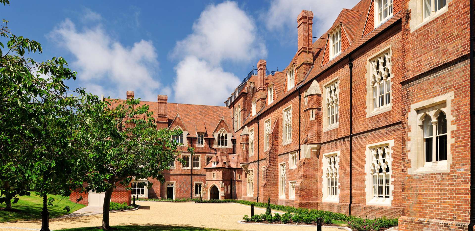 Berkeley, All Saints, Courtyard, Exterior