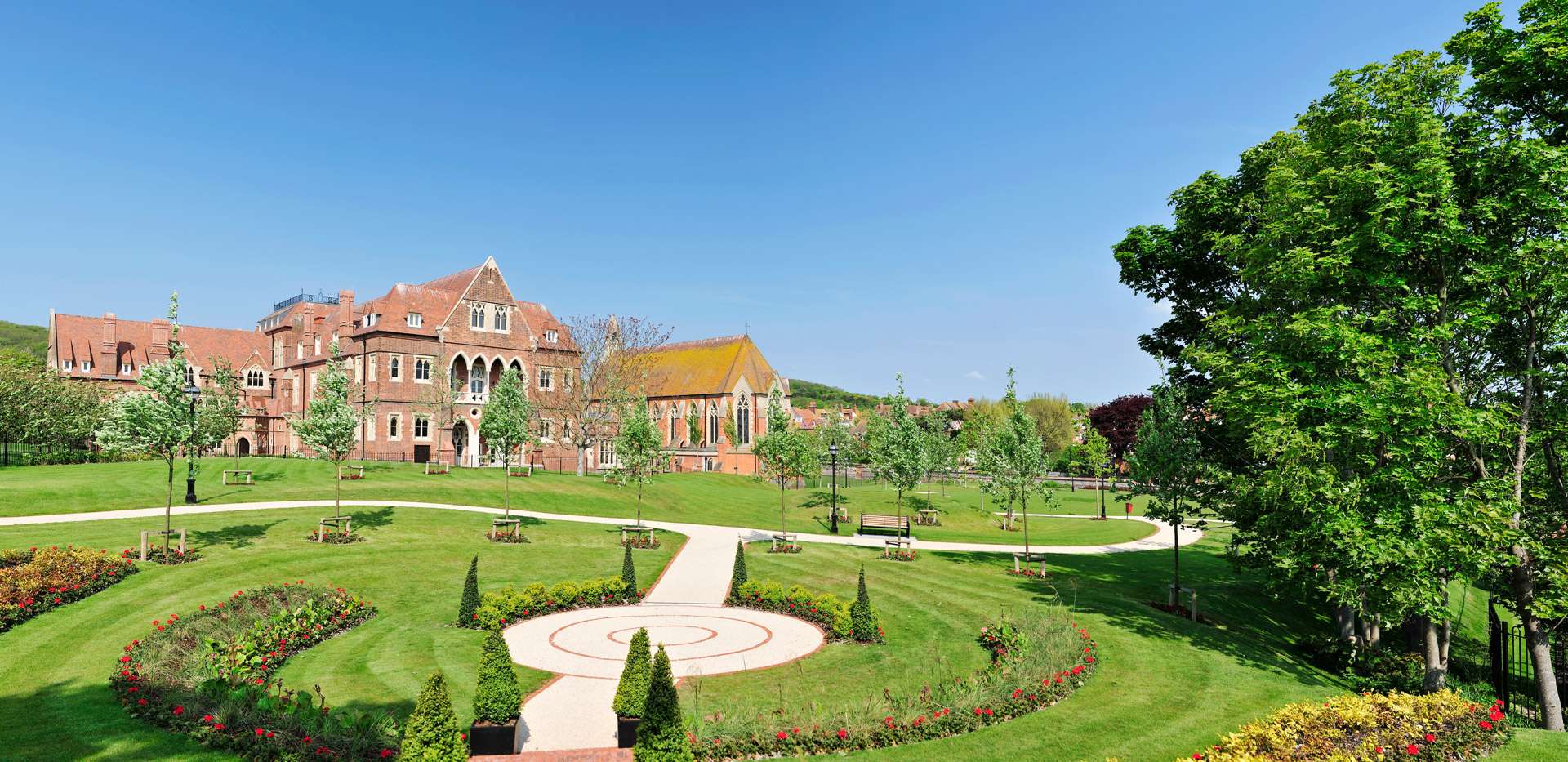 Berkeley, All Saints, Gardens, Exterior