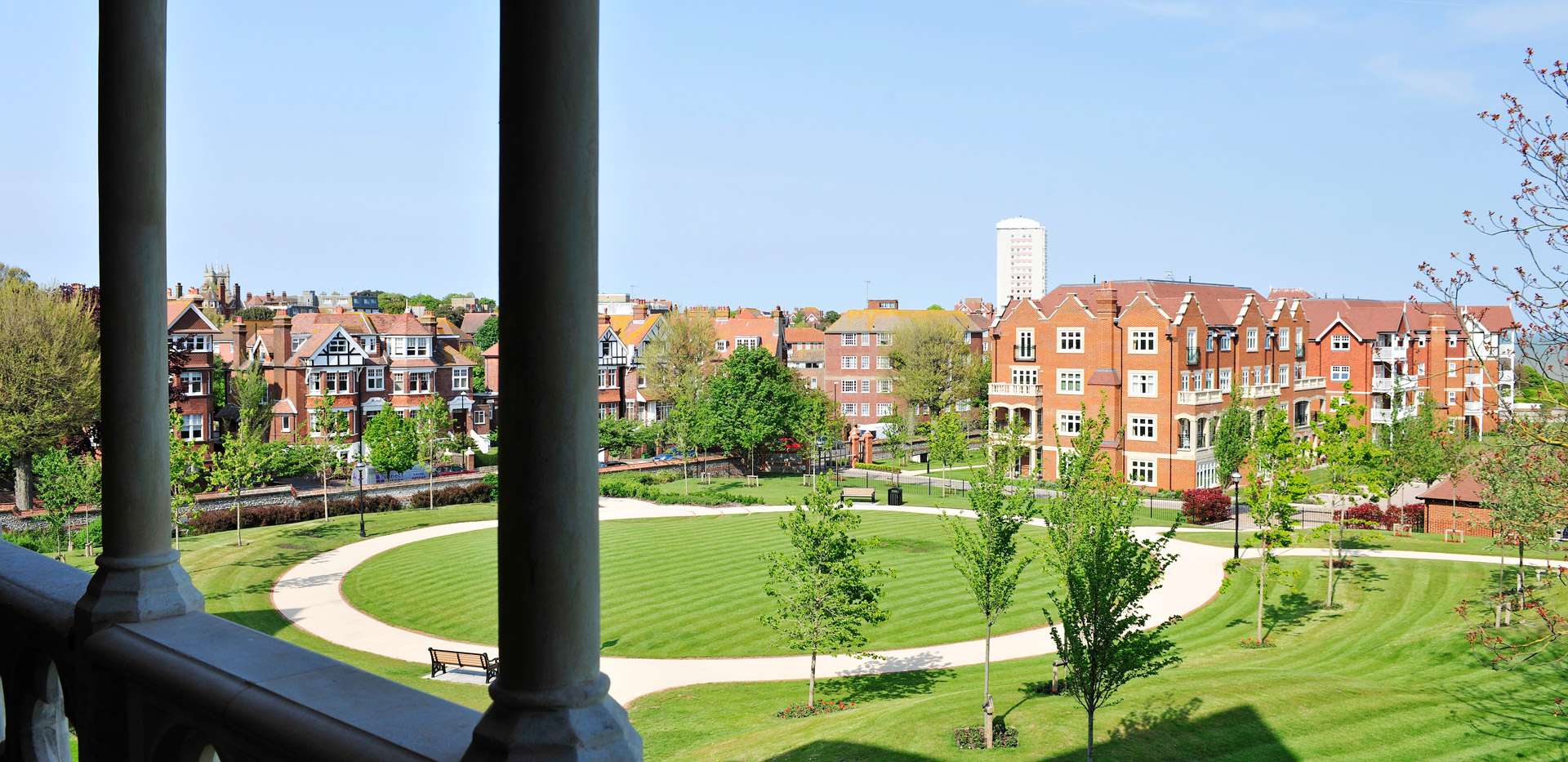Berkeley, All Saints, Gardens, Balcony View, Exterior