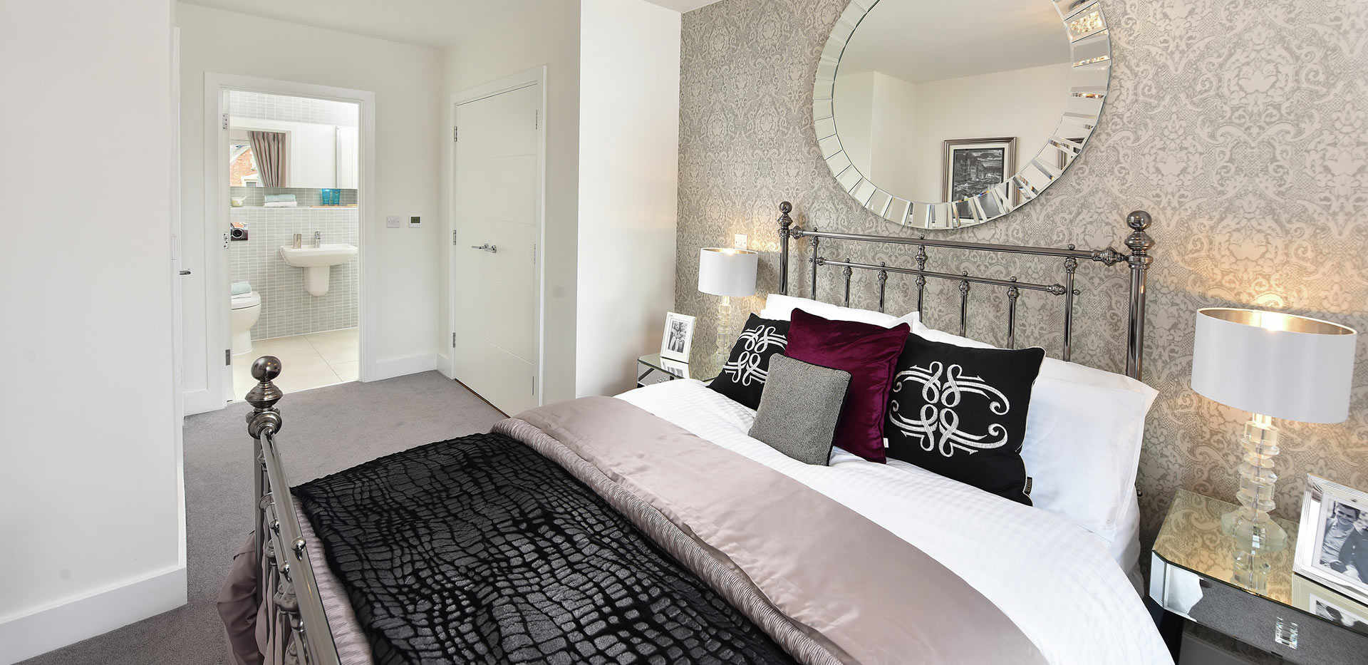 Berkeley, The Waterside at Royal Worcester, Previous Showhome Master Bedroom, Interior