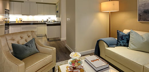 Berkeley, Goodmans Field, Aparmtent 106, Lounge