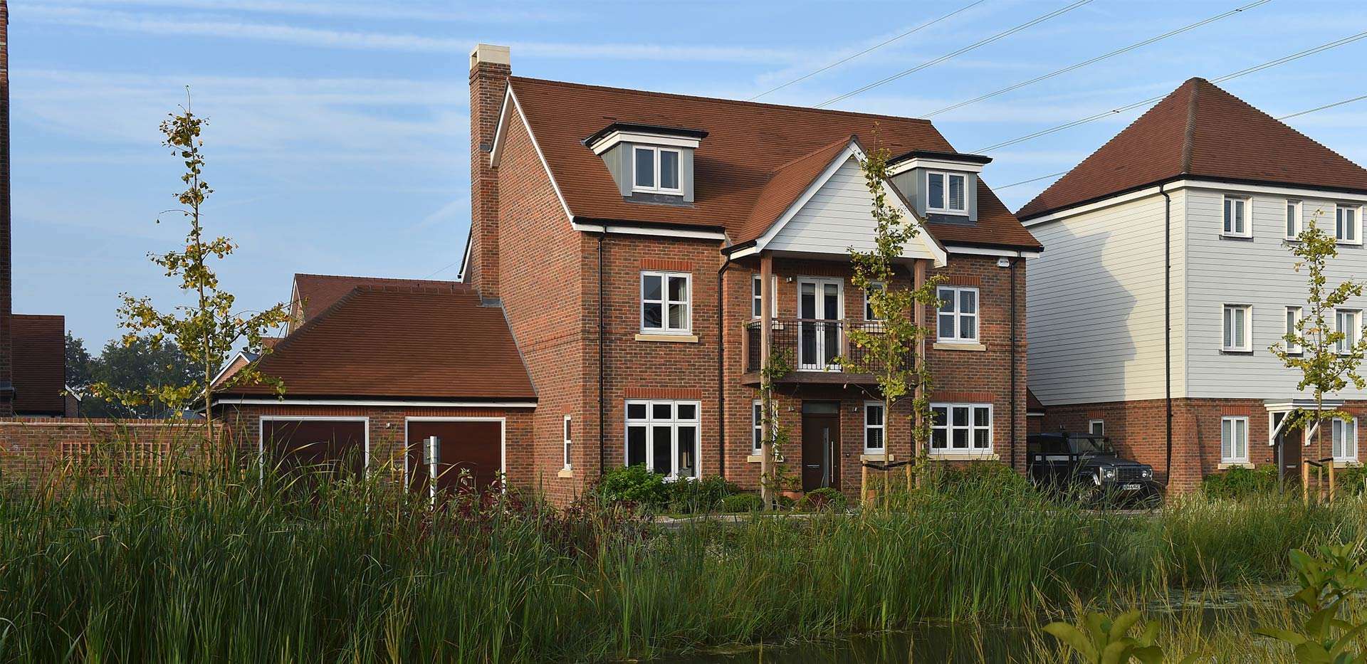 Berkeley, Edenbrook, Oak Green Pond, Exterior