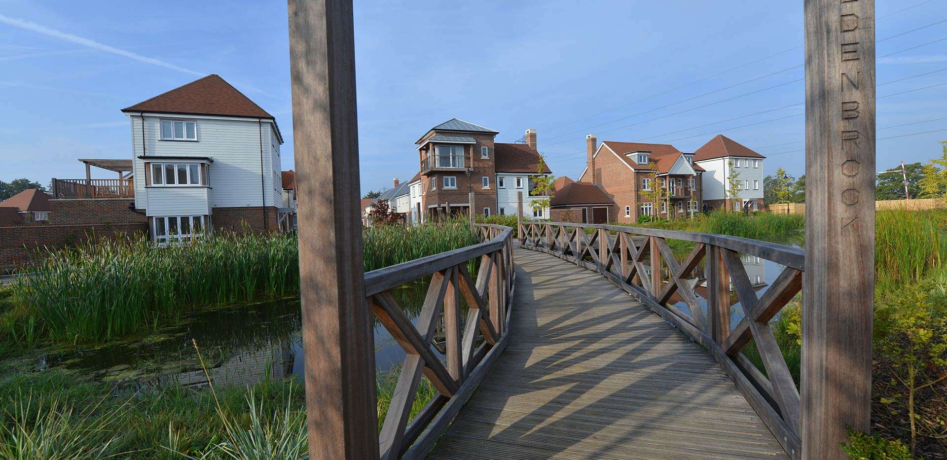 Berkeley, Edenbrook, Exterior, Pedestrian path