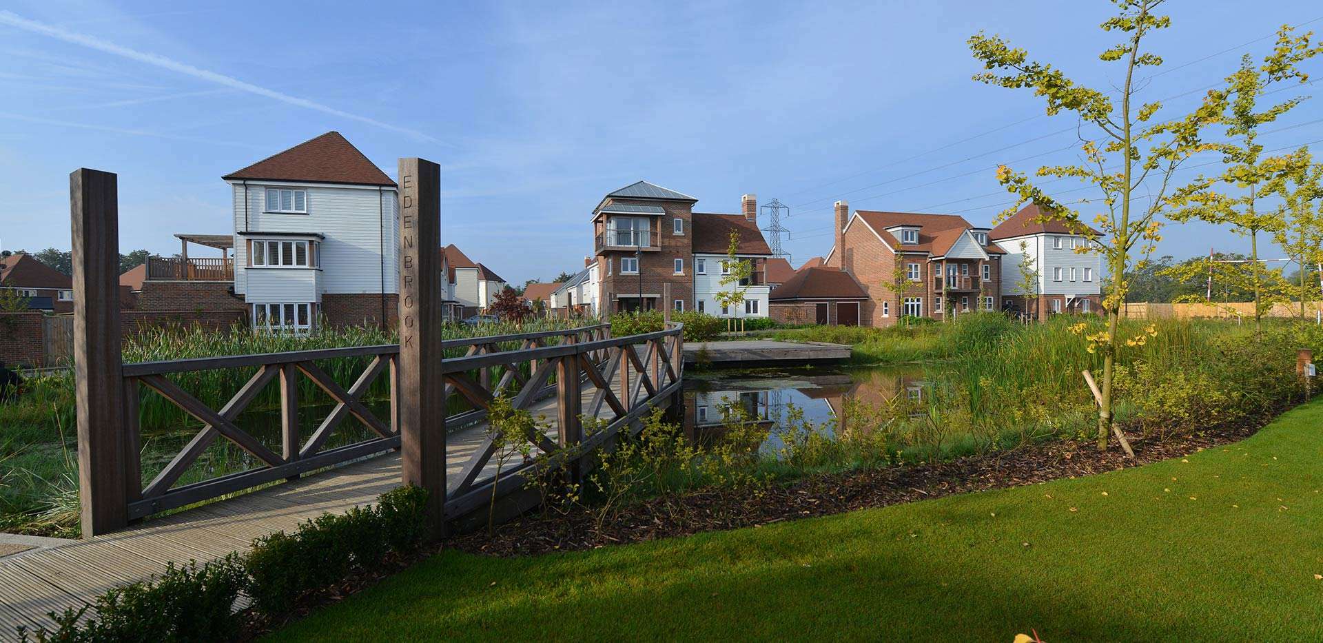 Berkeley, Edenbrook, Exterior, Pedestrian path