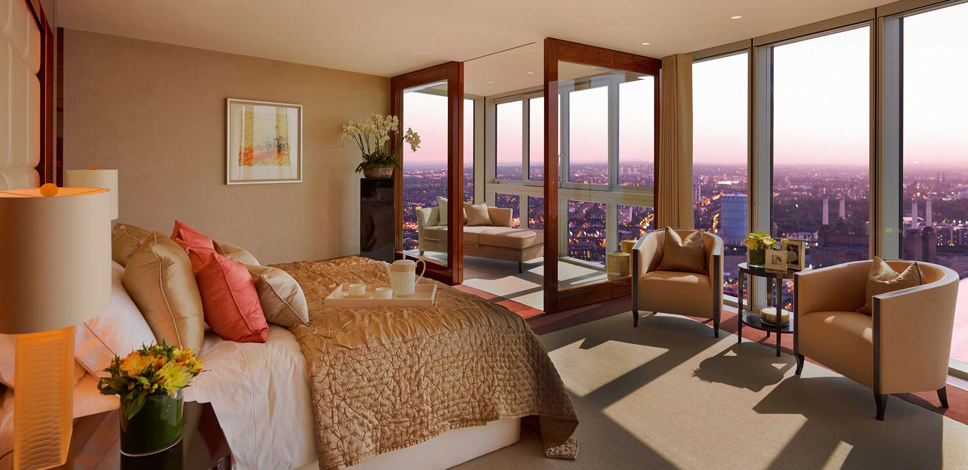 St George, One St George Wharf, Buckingham Suite,Room Interiors