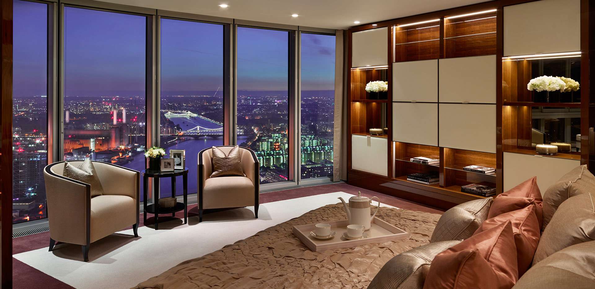 St George, One St George Wharf, Buckingham Suite,Room Interiors