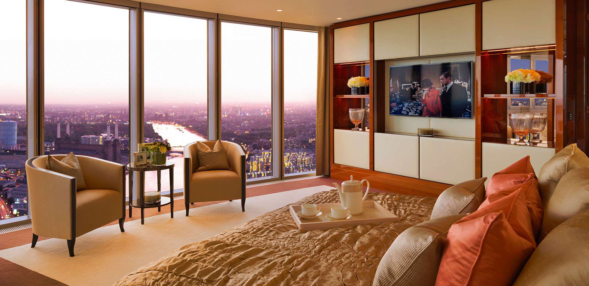 St George, One St George Wharf, Buckingham Suite,Room Interiors