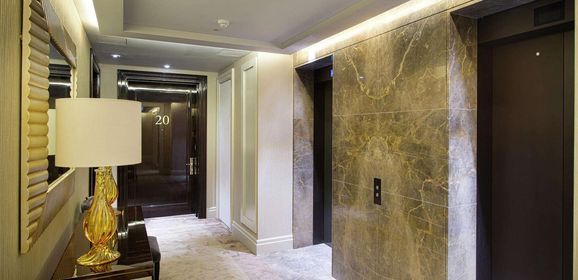 Berkeley, Ebury Square, Lift Lobby Photography, Interior