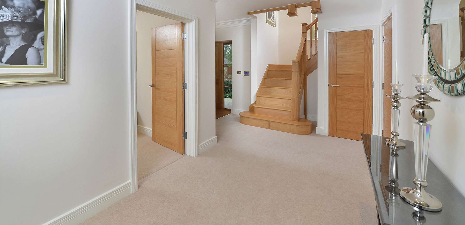 Berkeley, Silk Woods, Ascot, Foxlaw House, Hallway, Interior