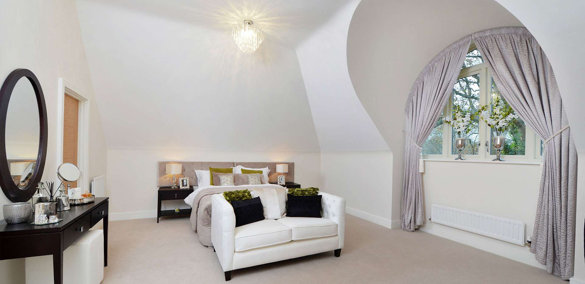 Berkeley, Silk Woods, Ascot, Foxlaw House, Guest Bedroom, Interior