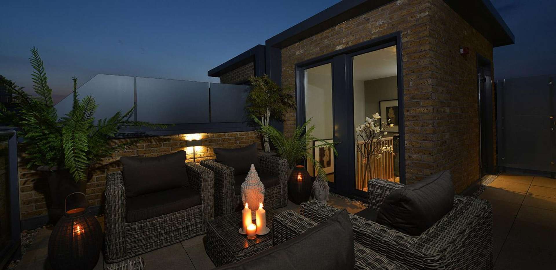 Berkeley, Napier Square, Roof Terrace, Interior