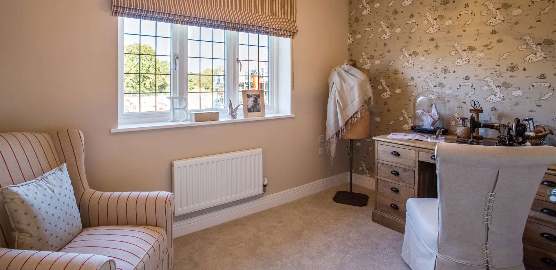 Berkeley, The Ashmiles, Barns Green, Showhome, Bedroom 4, Interior