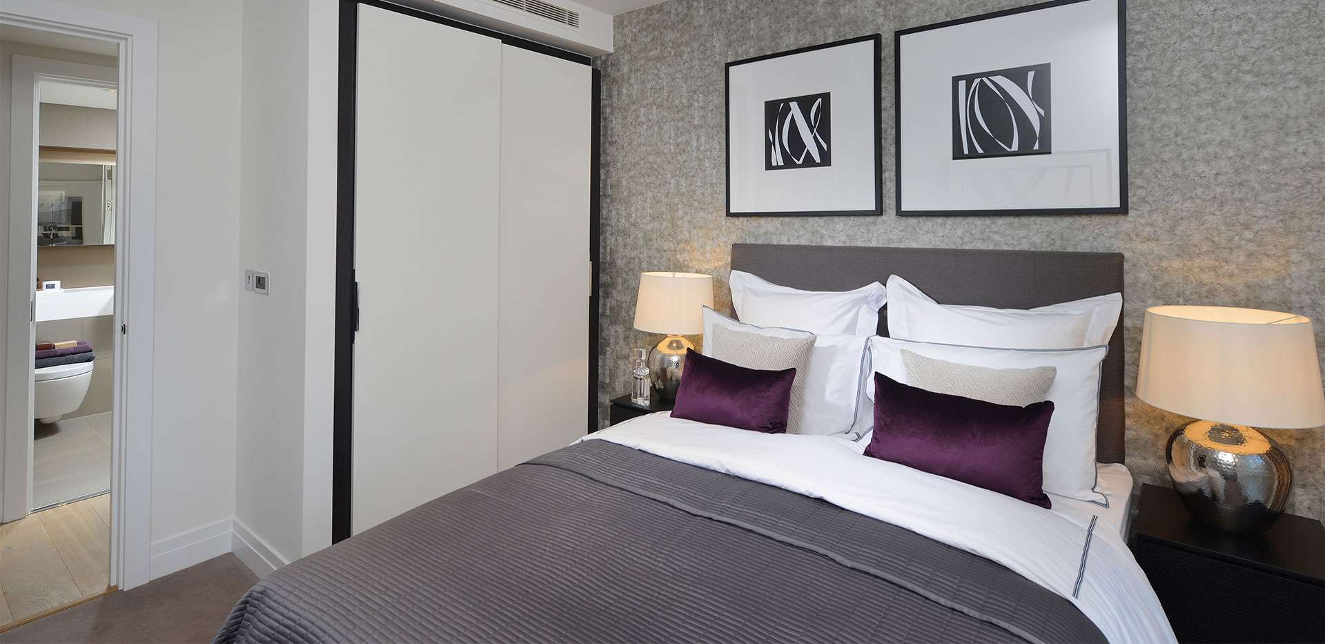 St James, Moore House, Bedroom view two new, Interior