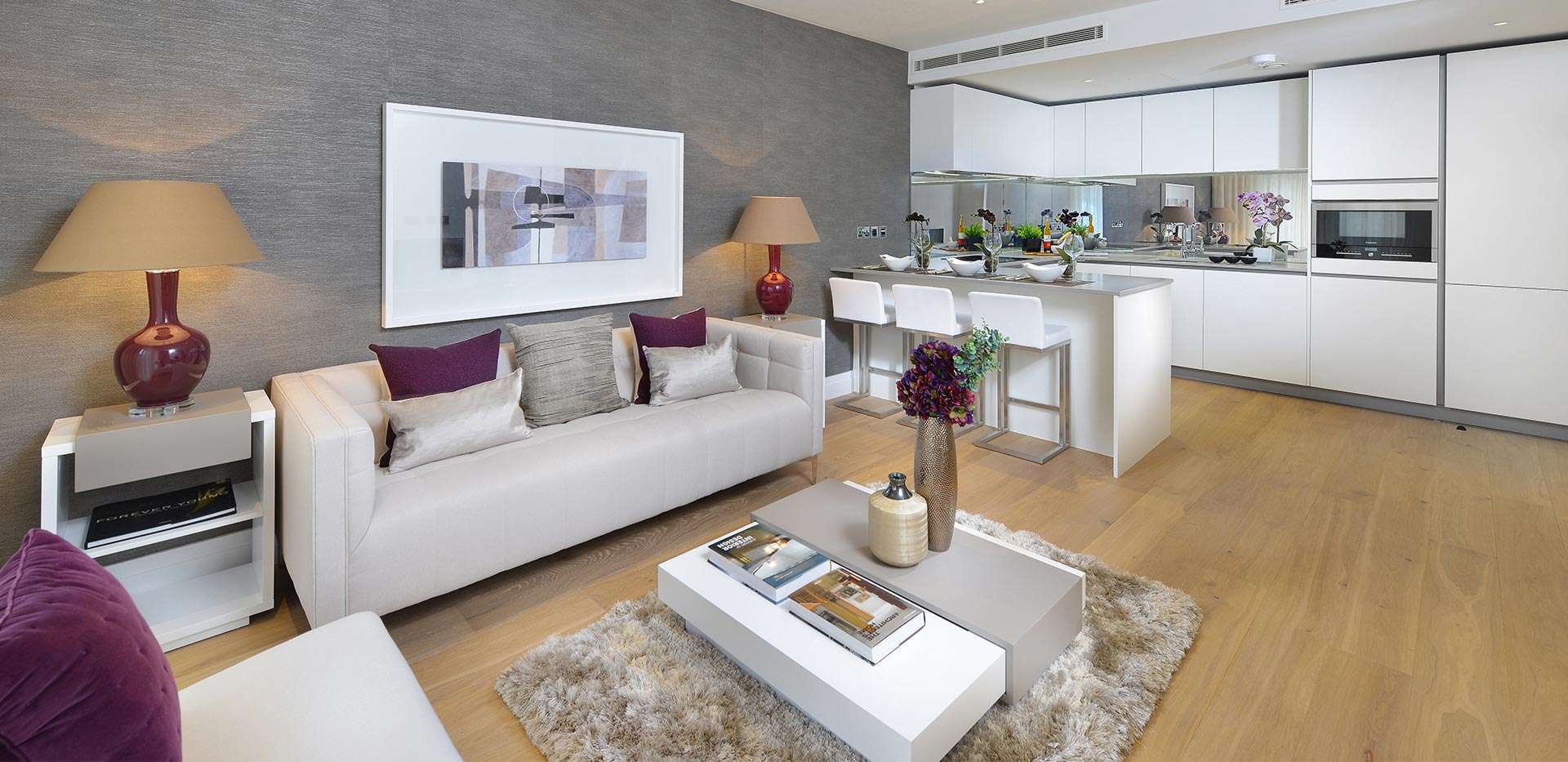 St James, Moore House, Living new, Interior