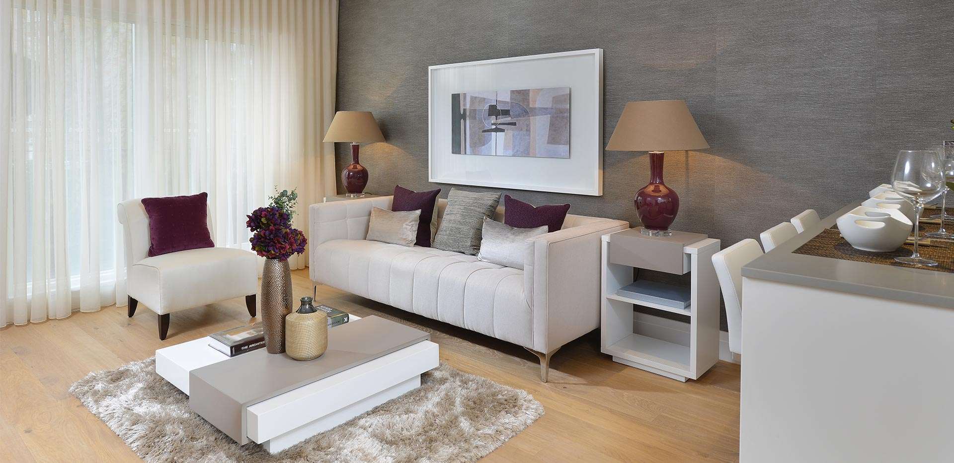 St James, Moore House, Living view two new, Interior