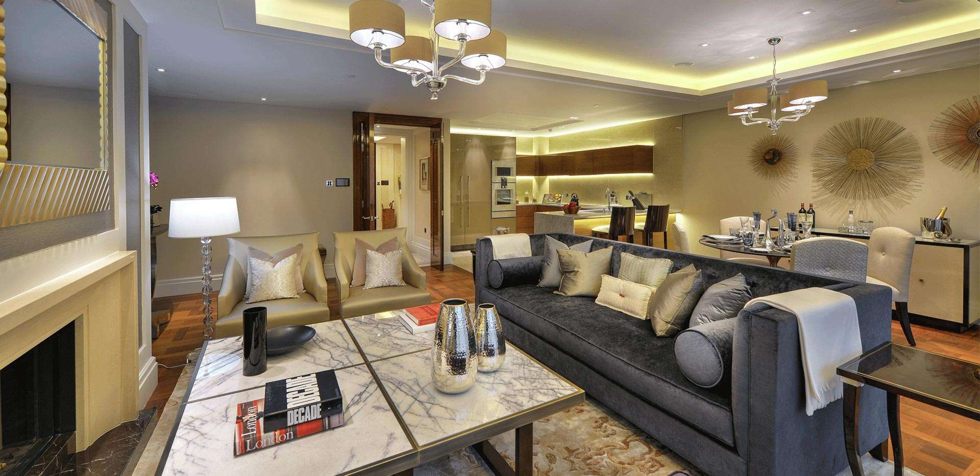 Berkeley, Ebury Square, Apartment 29 Living Area, Interior