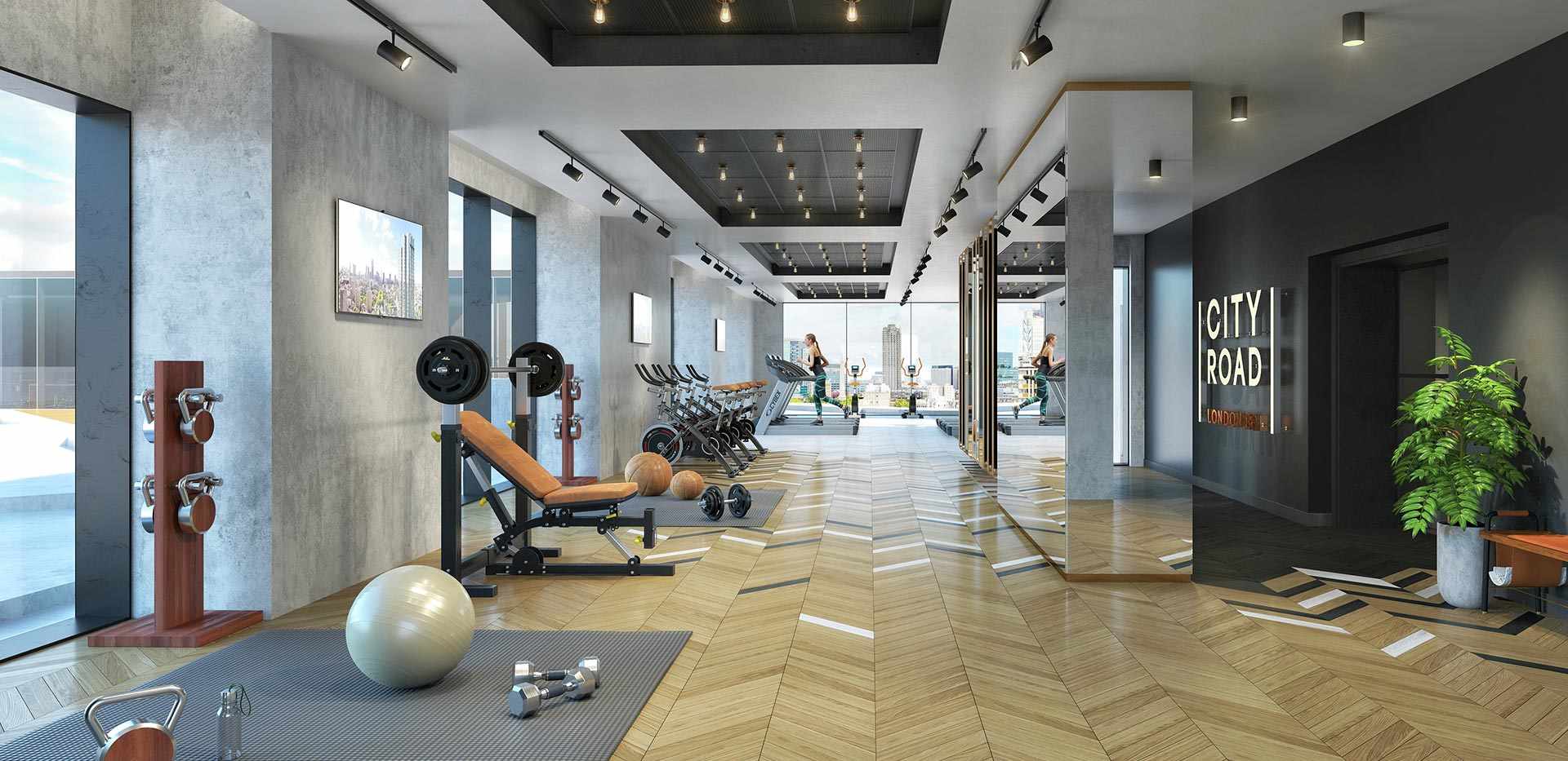 Berkeley, 250 City Road, Facilities, Gym