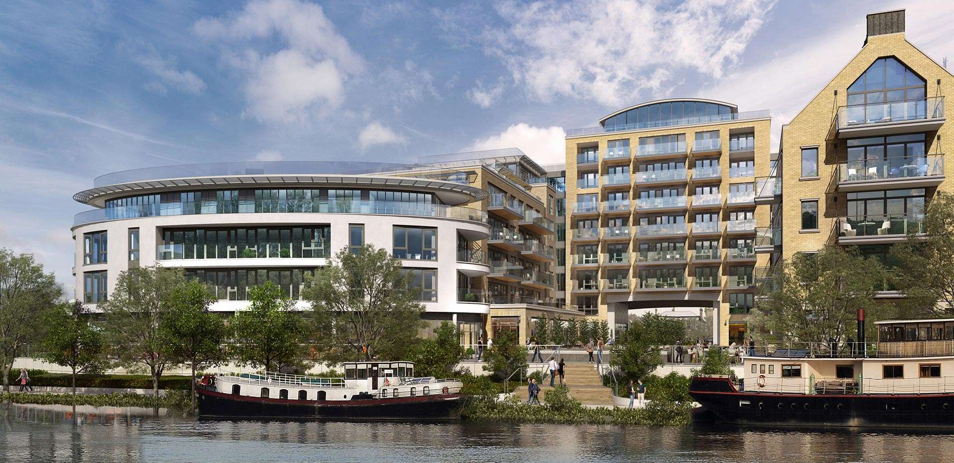 St George, Kew Bridge, Exterior