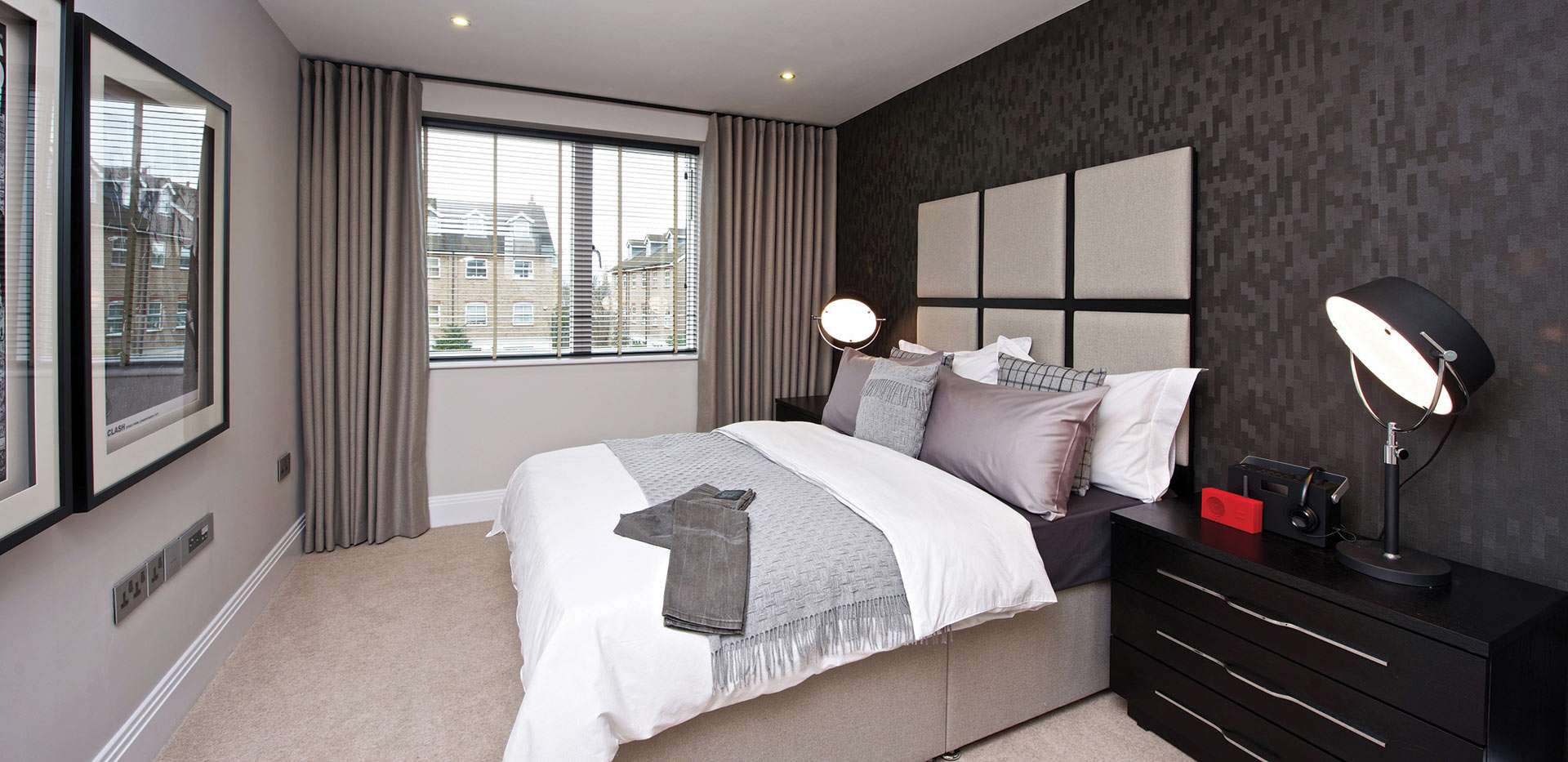 Berkeley, Cambridge Riverside, Interior, Bedroom Dark