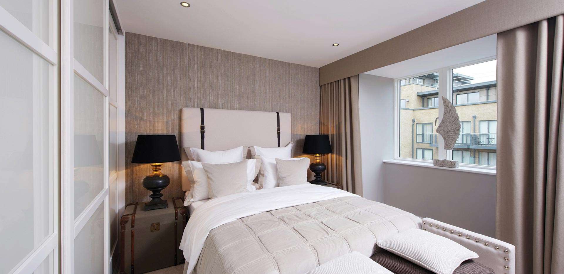 Berkeley, Cambridge Riverside, Interior, Bedroom Long