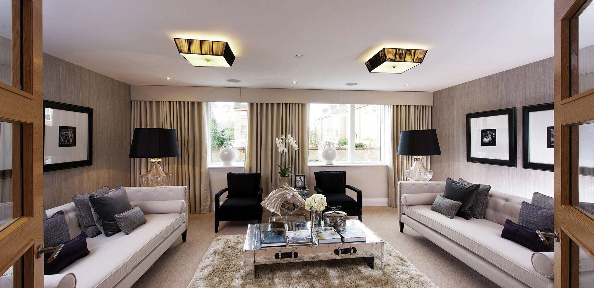 Berkeley, Cambridge Riverside, Interior, Living Room