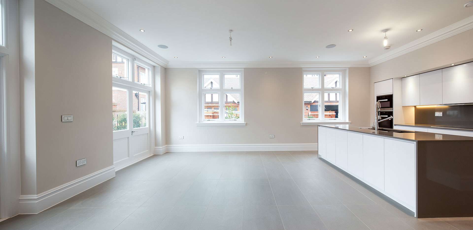 St James, Queens Acre, Butlers Court, Kitchen, Space, Interior