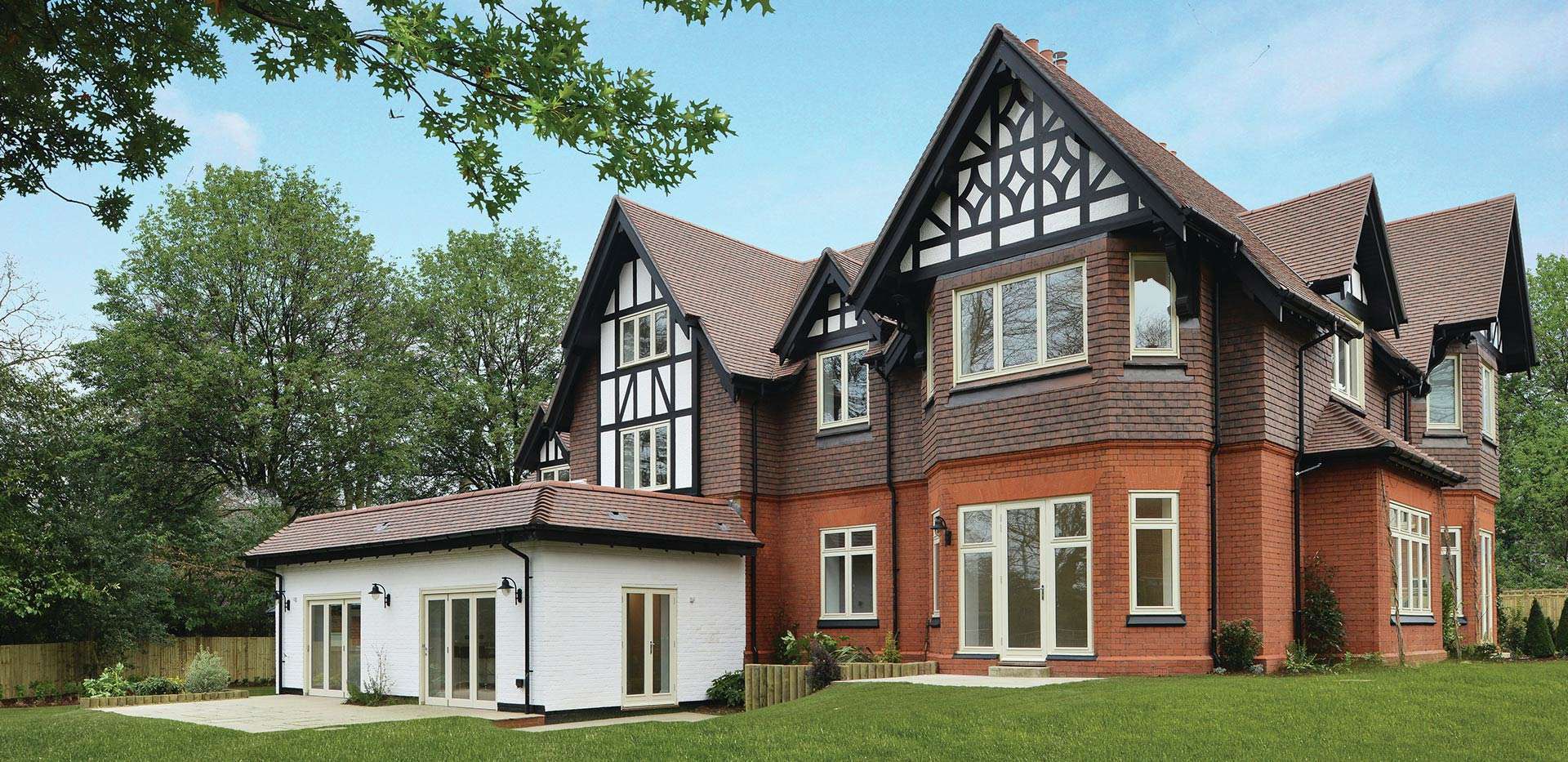 Berkeley, Silk Woods, Burnside House, Back, Exterior