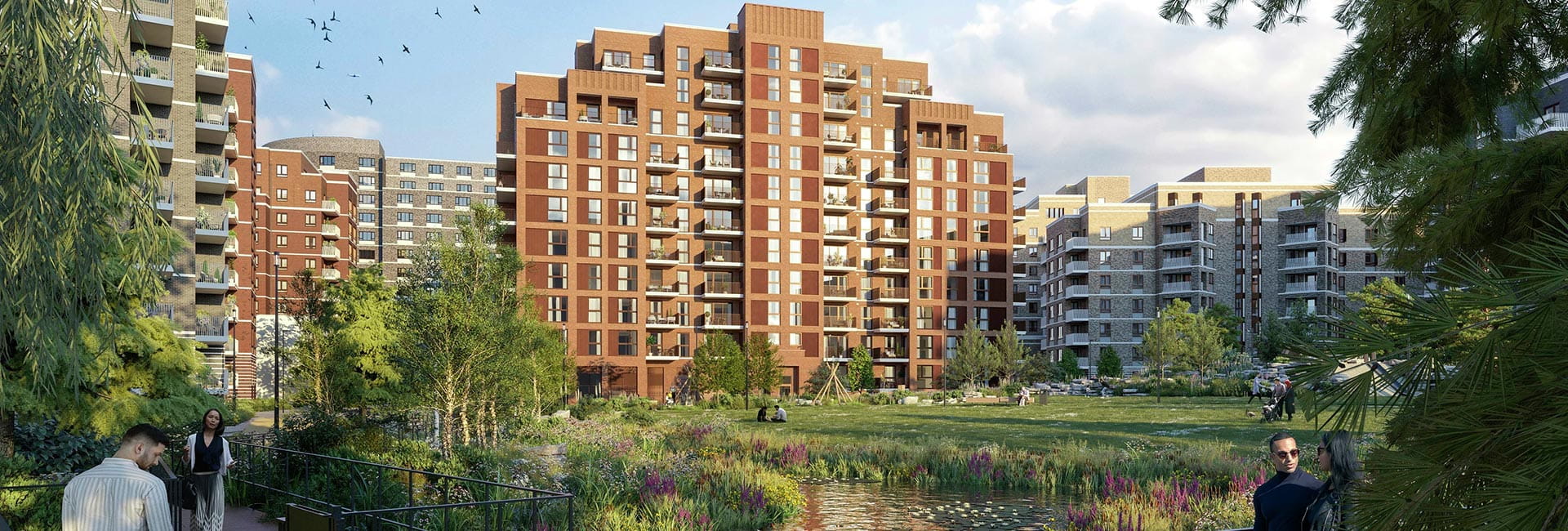 Lombard Square New Build Homes Plumstead Berkeley Developments