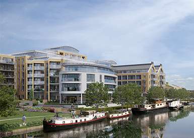St George, Kew Wharf, Exterior