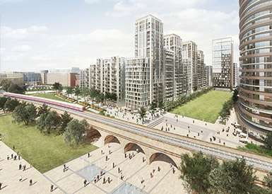 St James, White City, CGI