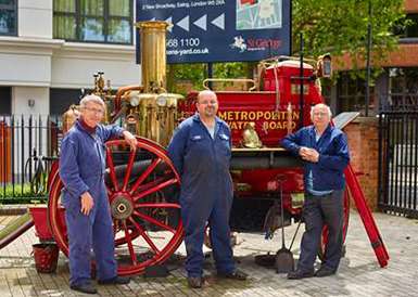 St George, Dickens Yard, Trench Engine, Art Gallery