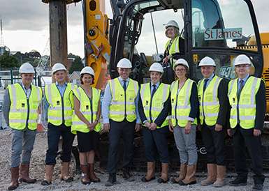 St James kick starts the creation of 440 new homes in Haringey