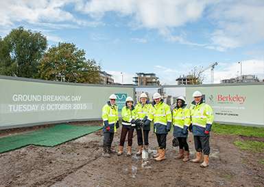 Berkeley breaks new ground at Kidbrooke Village