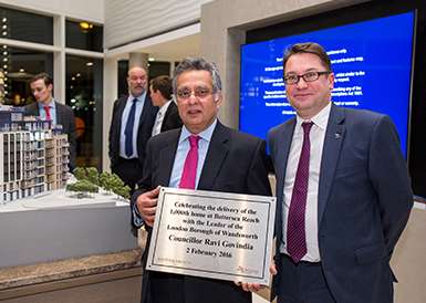 St George, Delivery of 1000th Home at Battersea Reach