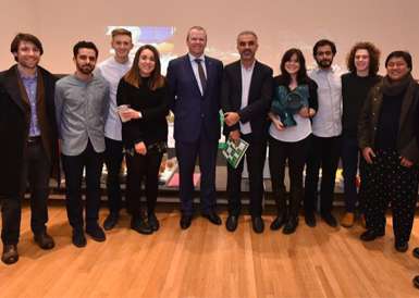 St James, RCA design competition winners