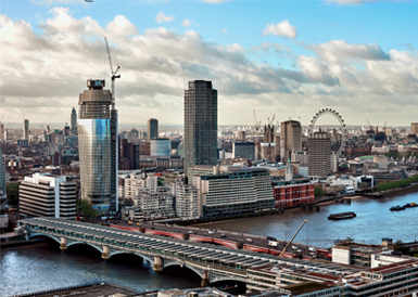 St George, One Blackfriars under construction, January 2017