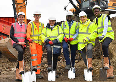 Berkeley, Southall Waterside, Press Release, Gas-Works Gets Going