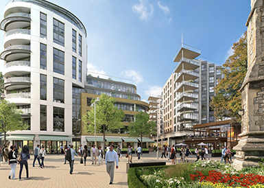 St George, Dickens Yard, Flourishes as Ealing