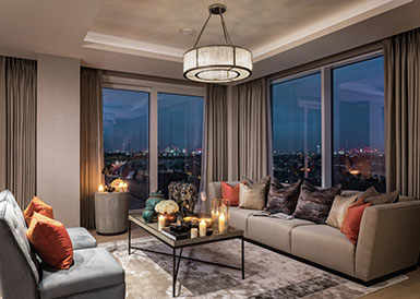 St Edward, Kensington Row, Thomas Earle House Show Apartment