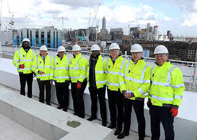 St William, Prince of Wales Drive, Topping-Out, Press Release