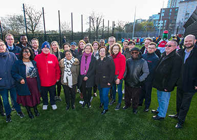 New Pitch Arsenal | Berkeley Homes