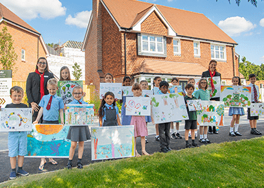 Leatherhead Pupils Get Creative at Princes Chase