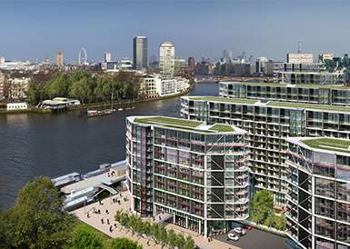 St James, Riverlight, Nine Elms, Winter Gardens