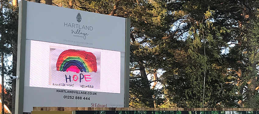 Hartland Village Rainbow | St Edward