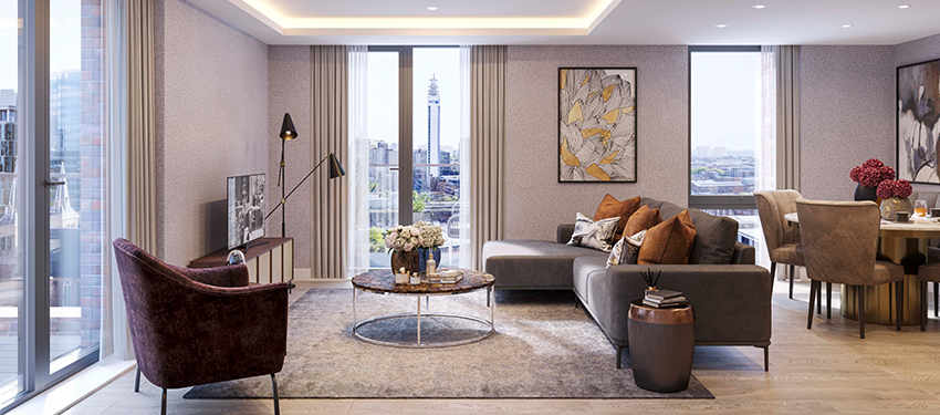 St Joseph Story Header Living Room | Berkeley Group