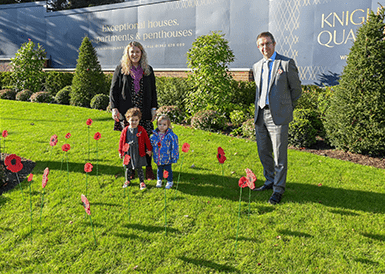 Winchester School Children Honour the Fallen