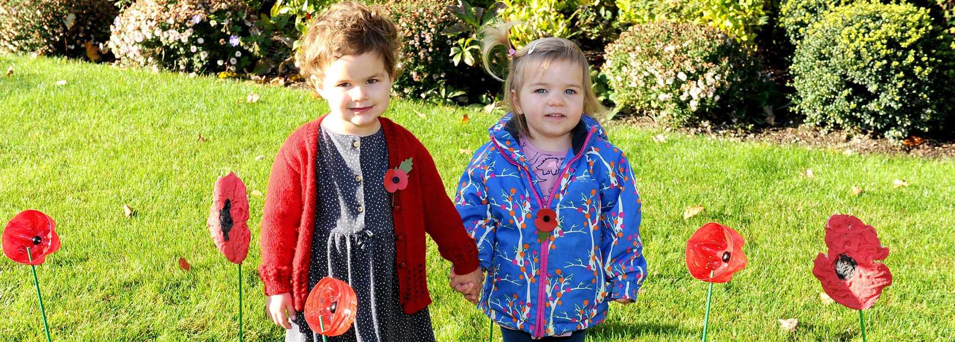 School children mark Remembrance Day - Henrys Kindergarden | News & Insights