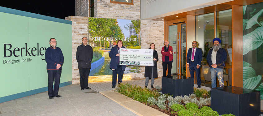 Support Hope for Southall Homeless Header | Berkeley Group